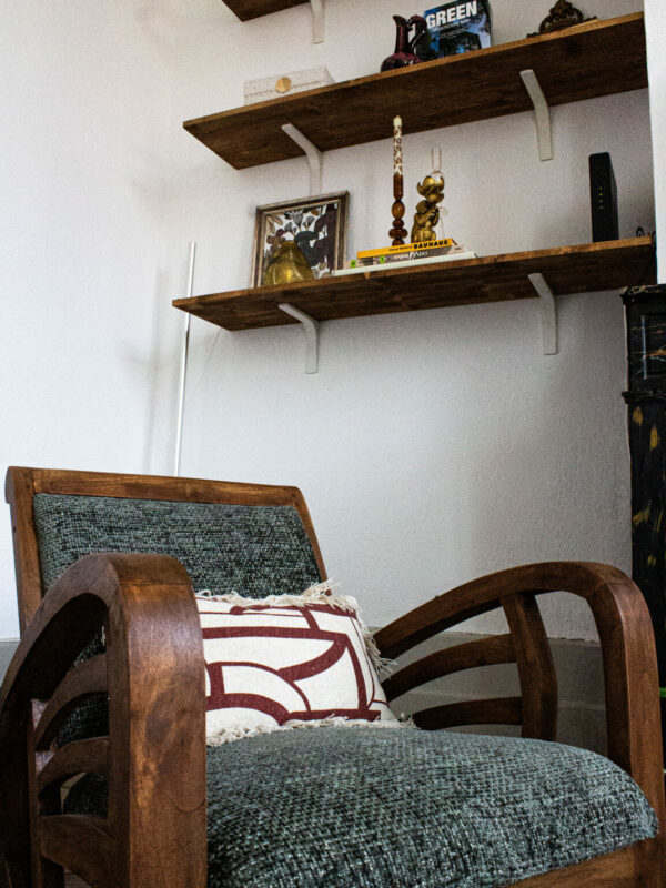 Fauteuil colonnial L'Elégance Réinventée